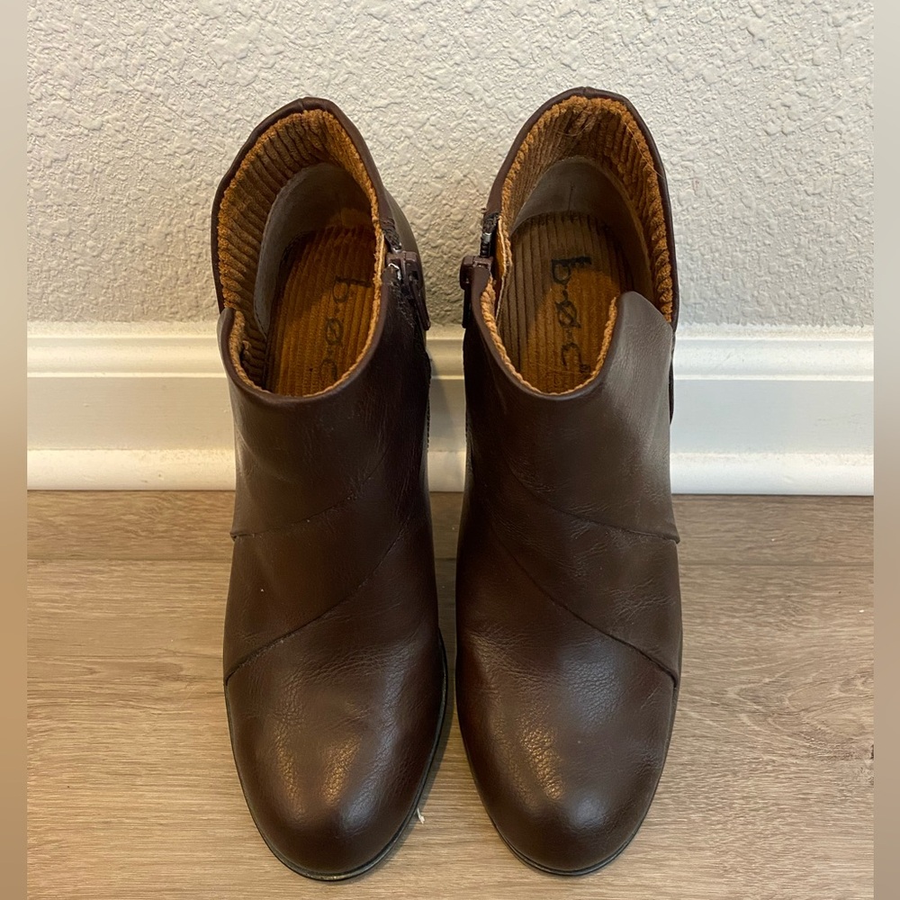 BOC Brown Booties Size 7